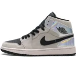 Air Jordan 1 Mid Dirty Powder Iridescent (W) BQ6472-602