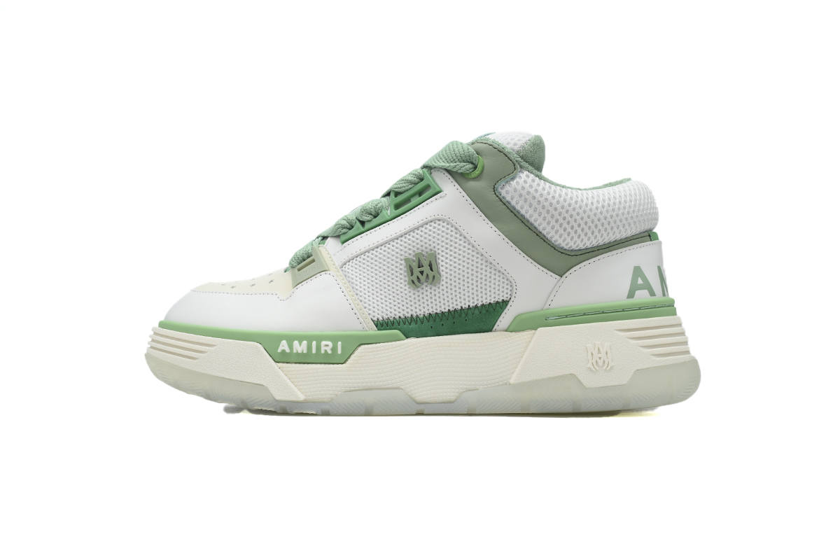 5619d0ece27afd0e265cf8fe2fb29440 AMIRI White Green - Image 1