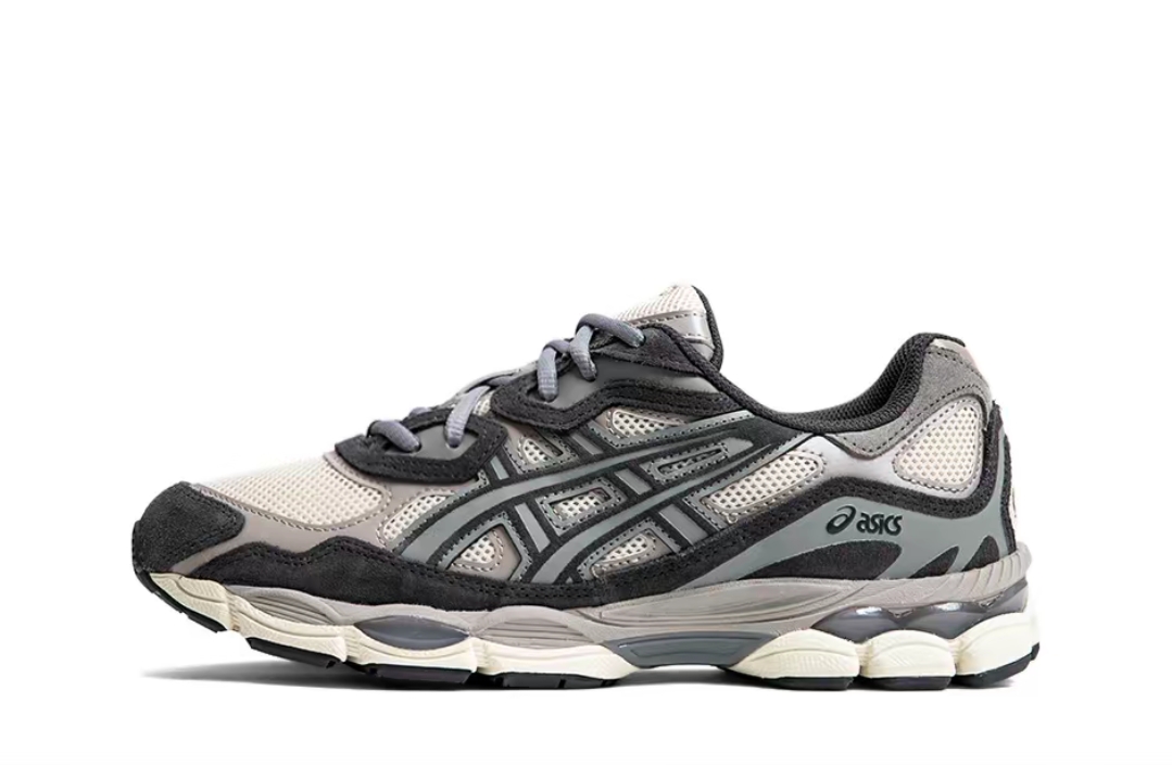 565c7bfc23c5c35049f771eeb39a81fb Asics Gel Nyc Oatmeal Grey - Image 1