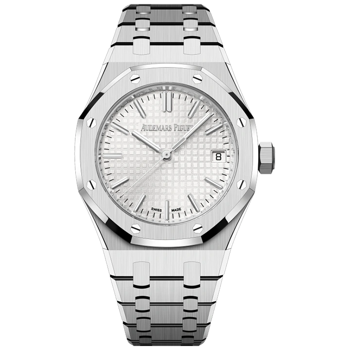 574159df7b3521c378524930b614fb2e ROYAL OAK SERIES AUTOMATIC WINDING WATCH 5O ANNIVERSARY EDITION Ref. 15550ST.OO.1356ST.01 - Image 1