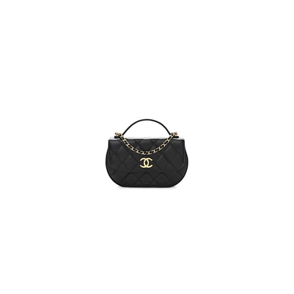 585501828500cfc88763dfd9a16cf296 CHANEL MINI FLAP WITH HANDLE(HIGH-END GRADE) - Image 1