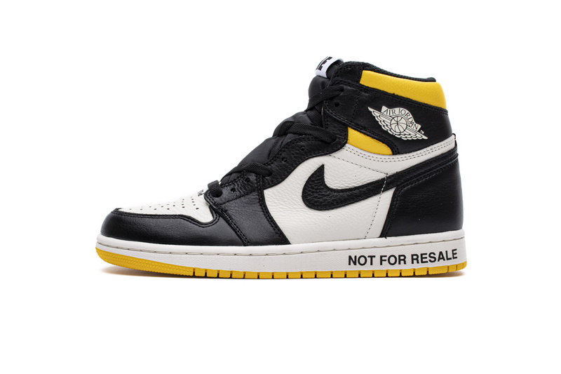 5b74942e2cacd330532592b70babdf40 Air Jordan 1 Retro High "Not for Resale" Varsity Maize 861428-107 - Image 1