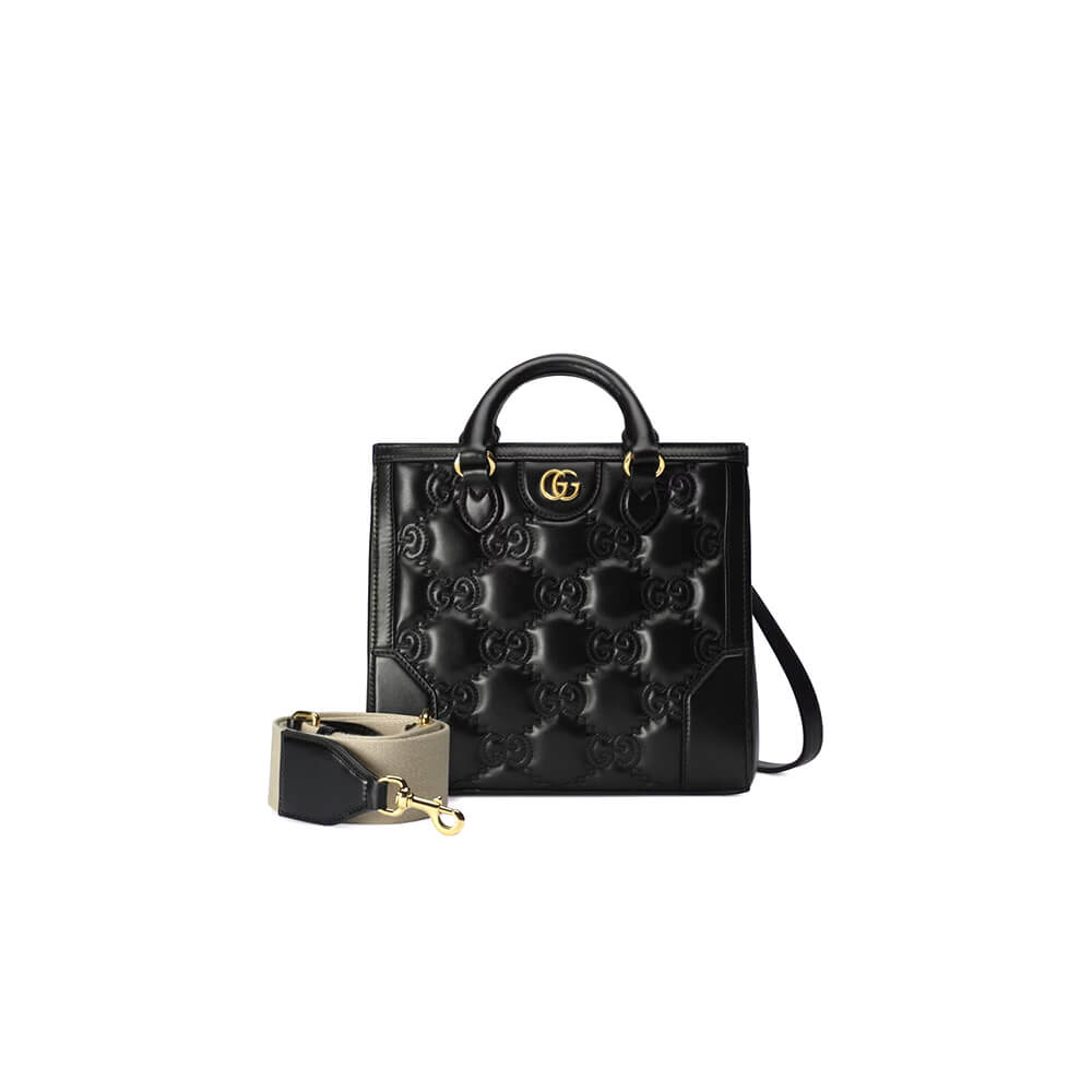 5f0a0994acbd3aac0718e0f9de596234 GG matelassé mini top handle bag - Image 1