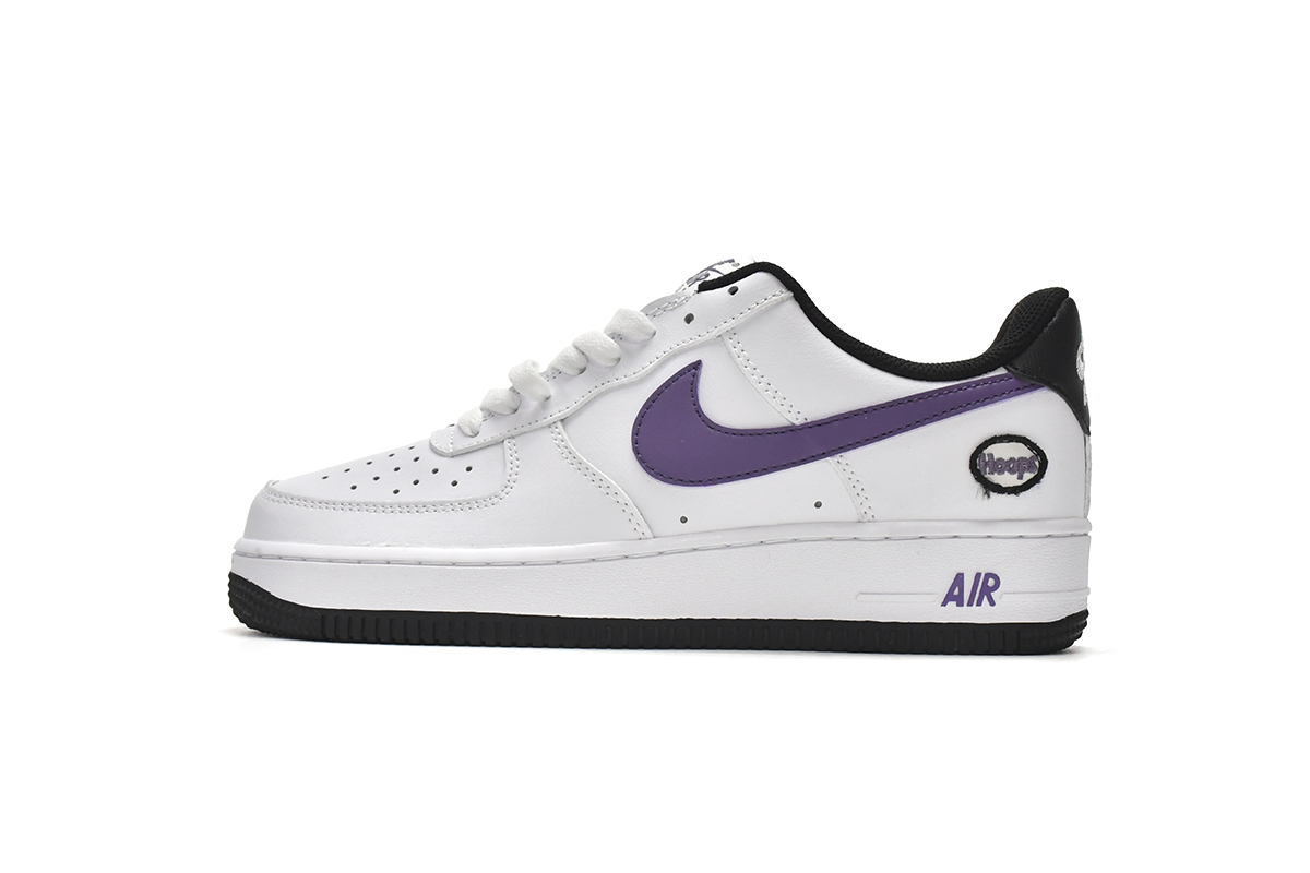 5fa8e18a9f55f6cd424a3f7ee90aa549 Nike Air Force 1 Low Hoops DH7440-100 - Image 1