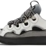 Lanvin Curb Sneakers 'White Anthracite'