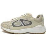 Dior Light Grey 'B30' Sneakers Cream 3SN279ZND-H161