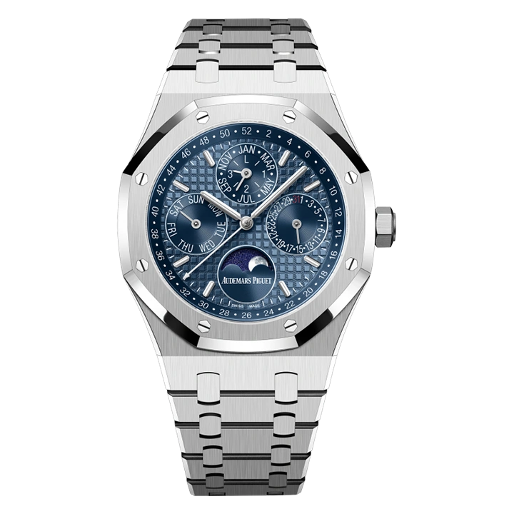 648635fed7c52e219c18f3d4d59cd59a ROYAL OAK PERPETUAL CALENDAR 26574ST.OO.1220ST.03 - Image 1