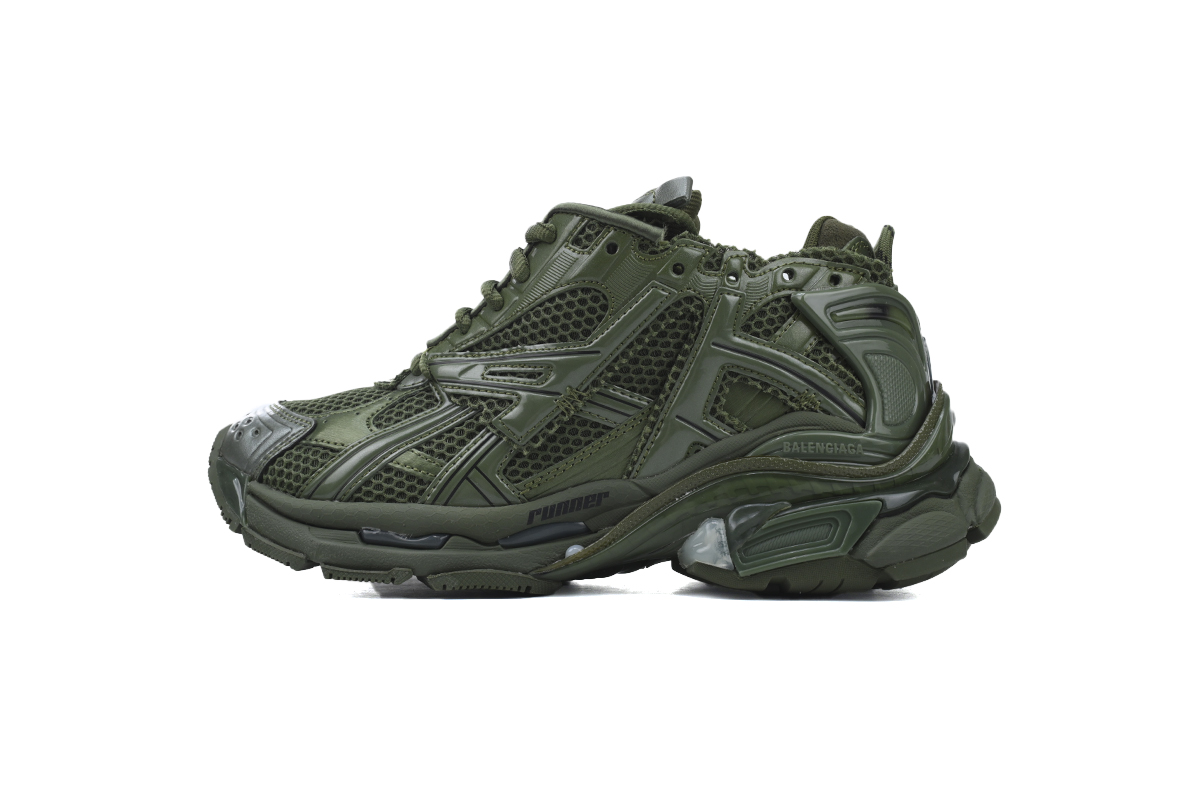 6a13f544d662ab3aa153c4c40bdfcace Balenciaga Runner Sneaker 'Dark Green' 677403 W3RB1 3031 - Image 1