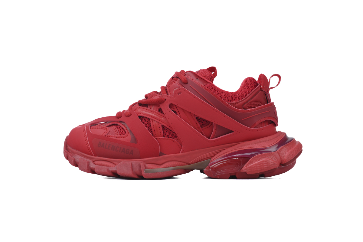 6b8227b0fd935b32251c51ebaac0aeb2 Balenciaga Track Sneaker Bright Red - Image 1