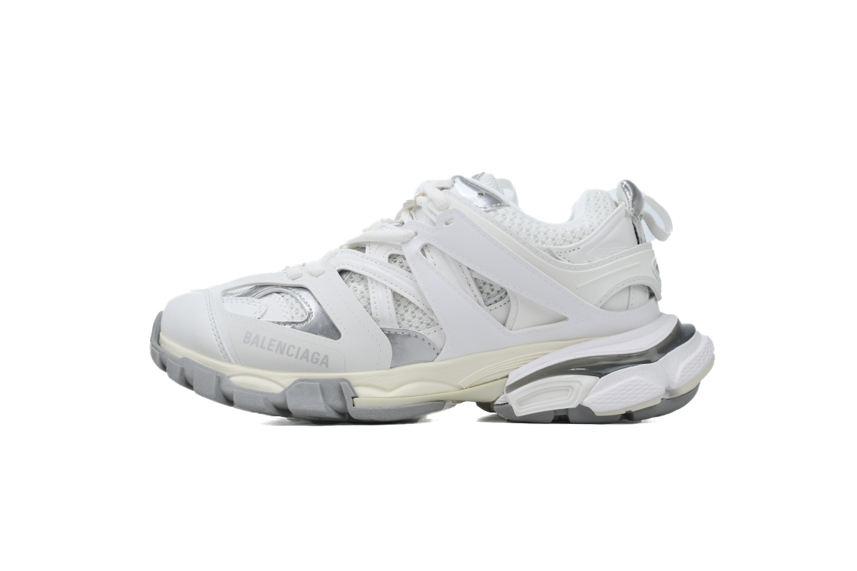 6de16d50afc2bfa343cda9bbe7150d12 Balenciaga Track Sneaker White Grey SilverTotal 12 items 542436 W2FSC 9081 - Image 1
