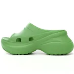 BALENCIAGA Pool Crocs Green 677386 W1S8E 3033