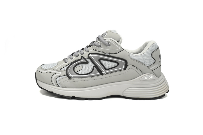 6eba0429c1171b6a5f86ba3a195701a2 Dior Light Grey 'B30' Sneakers Grey 3SN279ZND-H860 - Image 1