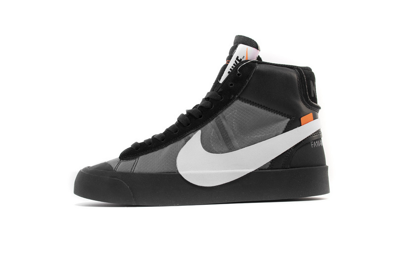 70c16b4ca3e4ed7e62d13a0db1d74440 OFF WHITE X Nike Blazer Mid AA3832-001 Black - Image 1
