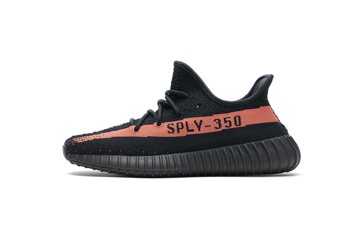 70dc262bf388838e65682ff96023830e adidas Yeezy Boost 350 V2 Core Black Red BY9612 - Image 1