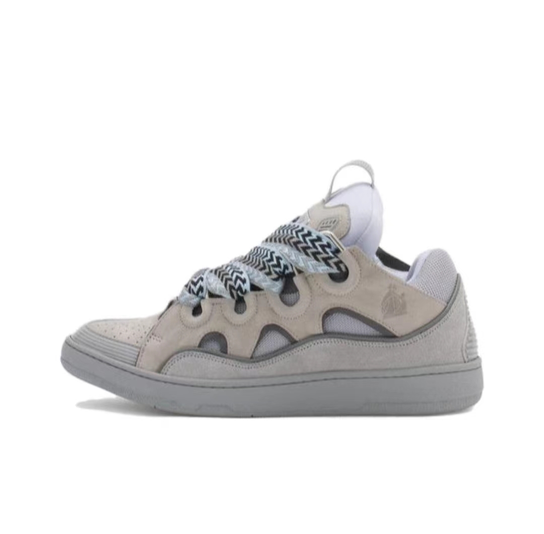 70fb10e9953a239f83c99ea37f7e23c9 Lanvin Leather Curb Light Grey Blue FMSKRK11DRAGA 2313 - Image 1