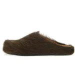 Marni Long hair Calfskin Fussbett Sabot Brown SBMS004601P412200M37