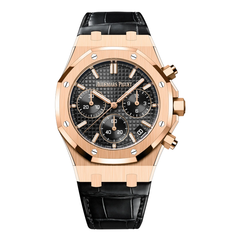 72537779aedce4983eda1ef48fb36105 Royal Oak Automatic Chronograph 5O Anniversary -26240OR.OO.D002CR.01 - Image 1