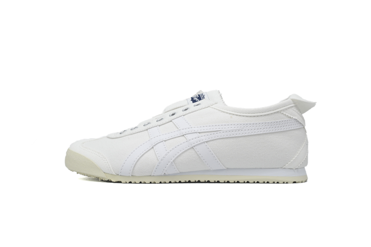 7452308f32bdbb1119242b3a14273c4e Onitsuka Tiger Mexico 66 Slip-On 'White' TH528N-0101 - Image 1