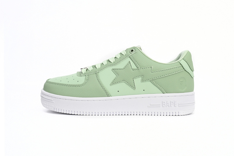 75123fd581657cbe6ffa0de8b382dbbe A Bathing Ape Bape Sta Low Apple Green 0ZXSH M191 006K - Image 1