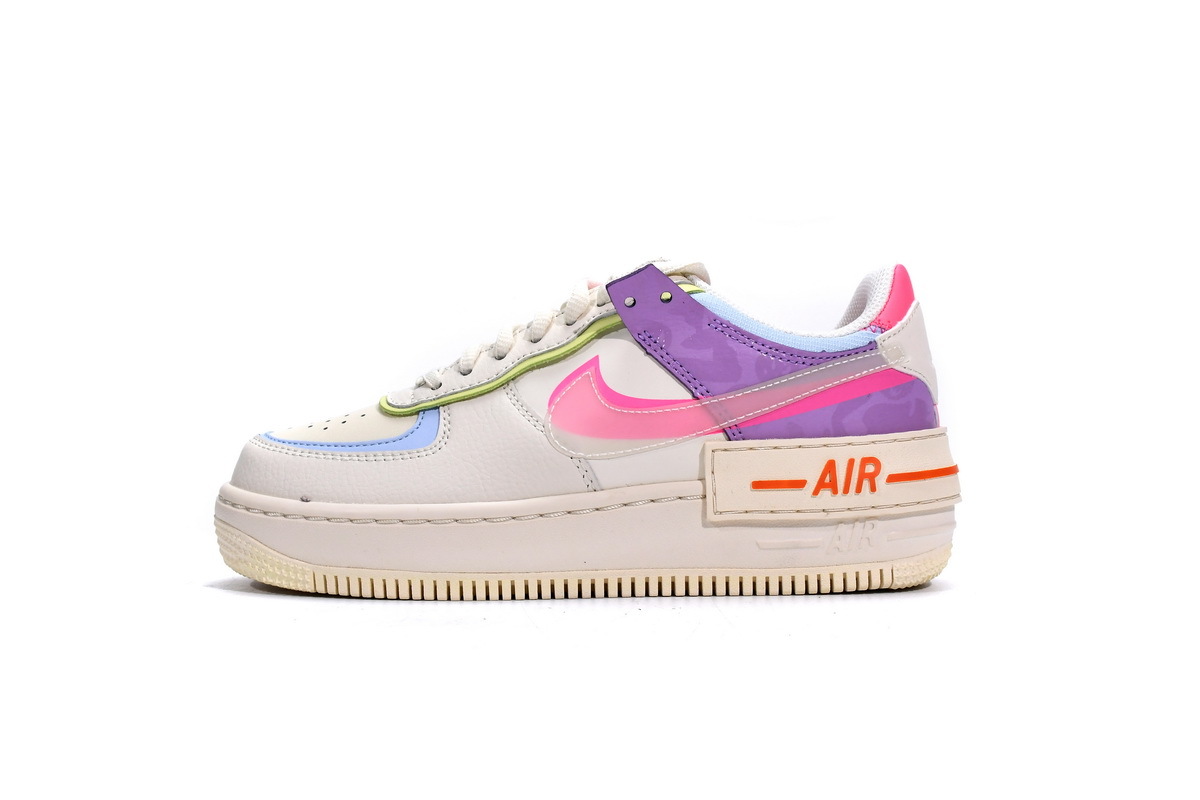 78d790607a012626c56a29d78b7c0439 Nike Air Force 1 Shadow Beige Pale Ivory CU3012-164 - Image 1