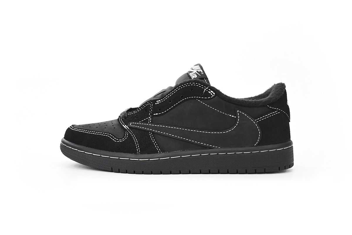 7cda48f2f60db96099794b4eee8ee526 Air Jordan 1 Retro Low OG SP Travis Scott Black Phantom DM7866-001 - Image 1