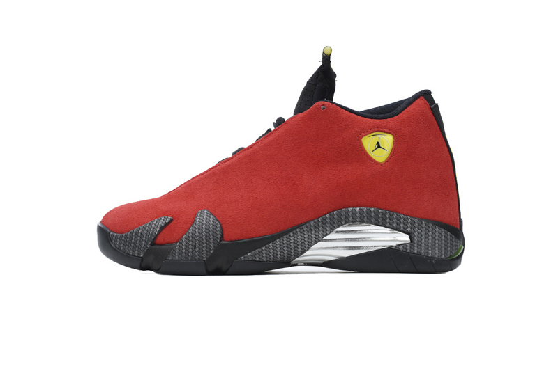 7cf6a0056e1a98dc93ef902085c0b9a2 Air Jordan 14 Retro Ferrari 654459-670 - Image 1