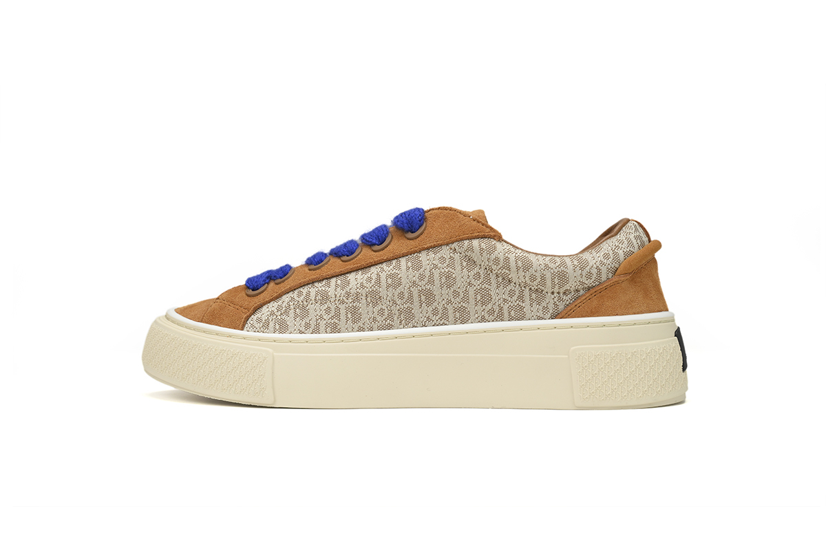 7e97e48bdc40bb538ecc89b5214d0f5b 3SN272 ZIR1 6536 Denim Tears' B33 Sneakers Release Brown Blue - Image 1