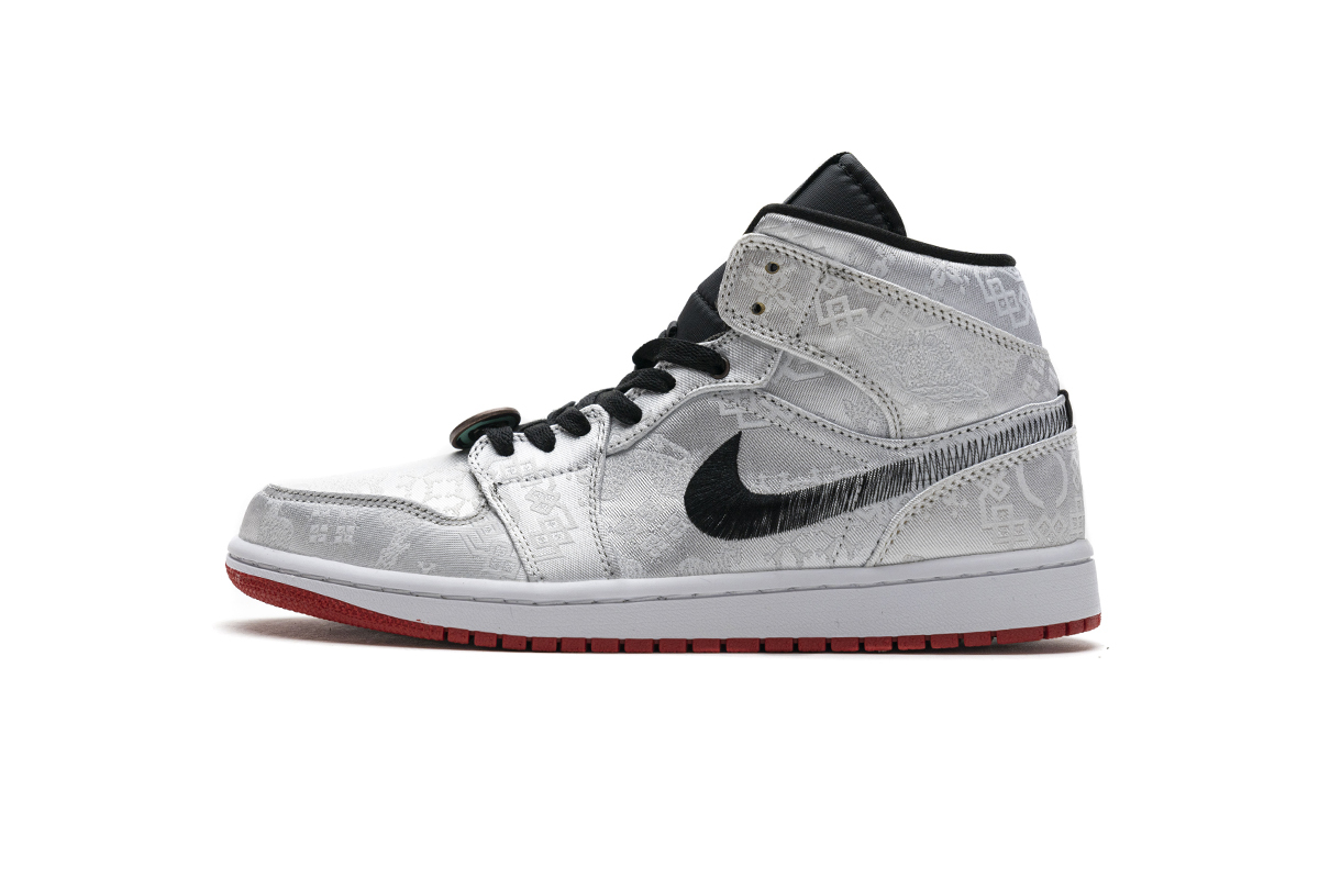 7eb6add4a352a4ca82c31440988e00fa Air Jordan 1 Mid SE Fearless Edison Chen CLOT CU2804-100 - Image 1