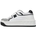 Valentino Garavani ONE STUD Low-Top Sneaker White and grey