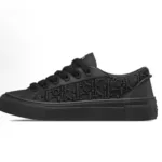 Dior B33 Sneaker Black Smooth Calfskin Oblique Raised Embroidery  3SN303ZYQ_H900