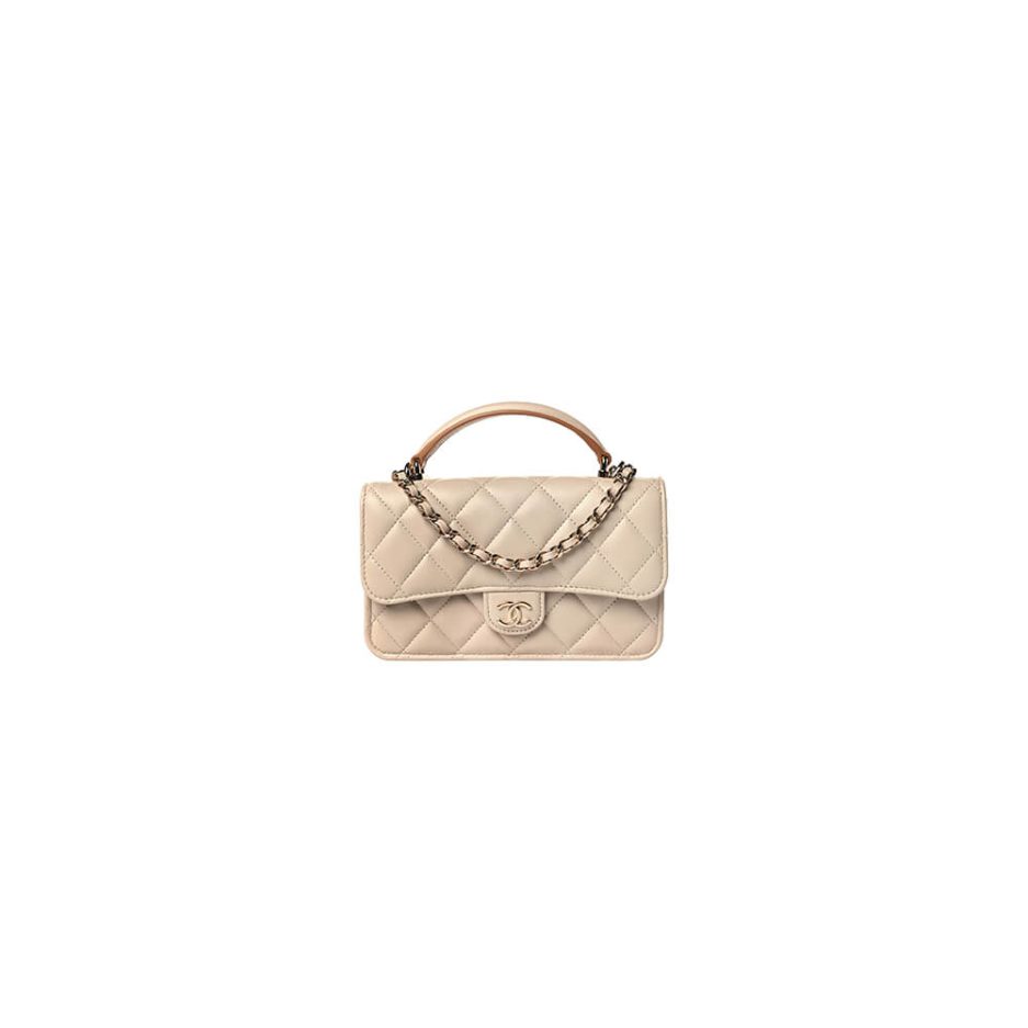 8249ddfb4412af8b280a2304dcef4b3a CHANEL MINI FLAP WITH TOP HANDLE(HIGH-END GRADE) - Image 1