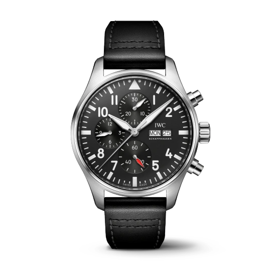82fb2b0e5c9c1a4f5bbfe695516d0906 IWC pilot series IW378001 watch - Image 1