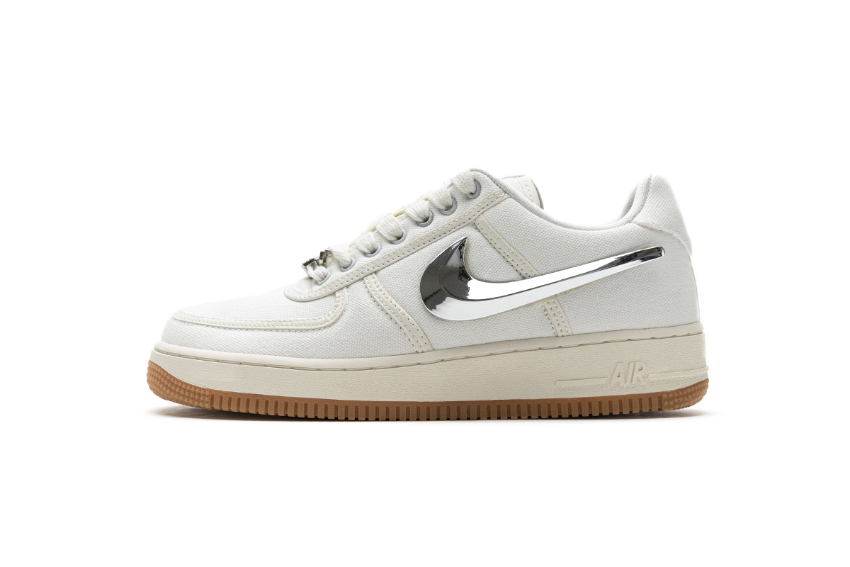 88b2b5b9a2156108b5228151e6706c2f Nike Air Force 1 Low Travis Scott Sail AQ4211-101 - Image 1