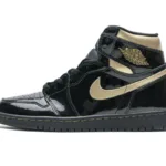 Air Jordan 1 Retro High Black Metallic Gold (2020) 555088-032