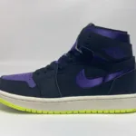 Air Jordan 1 High Zoom Air CMFT Black Court Purple Lemon Venom (W) CT0979-001