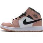 Air Jordan 1 Mid Pink Quartz (GS) 555112-603