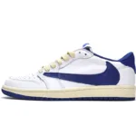 Travis Scott x Air Jordan 1 Low Blue Bottom Barb DM9868-218