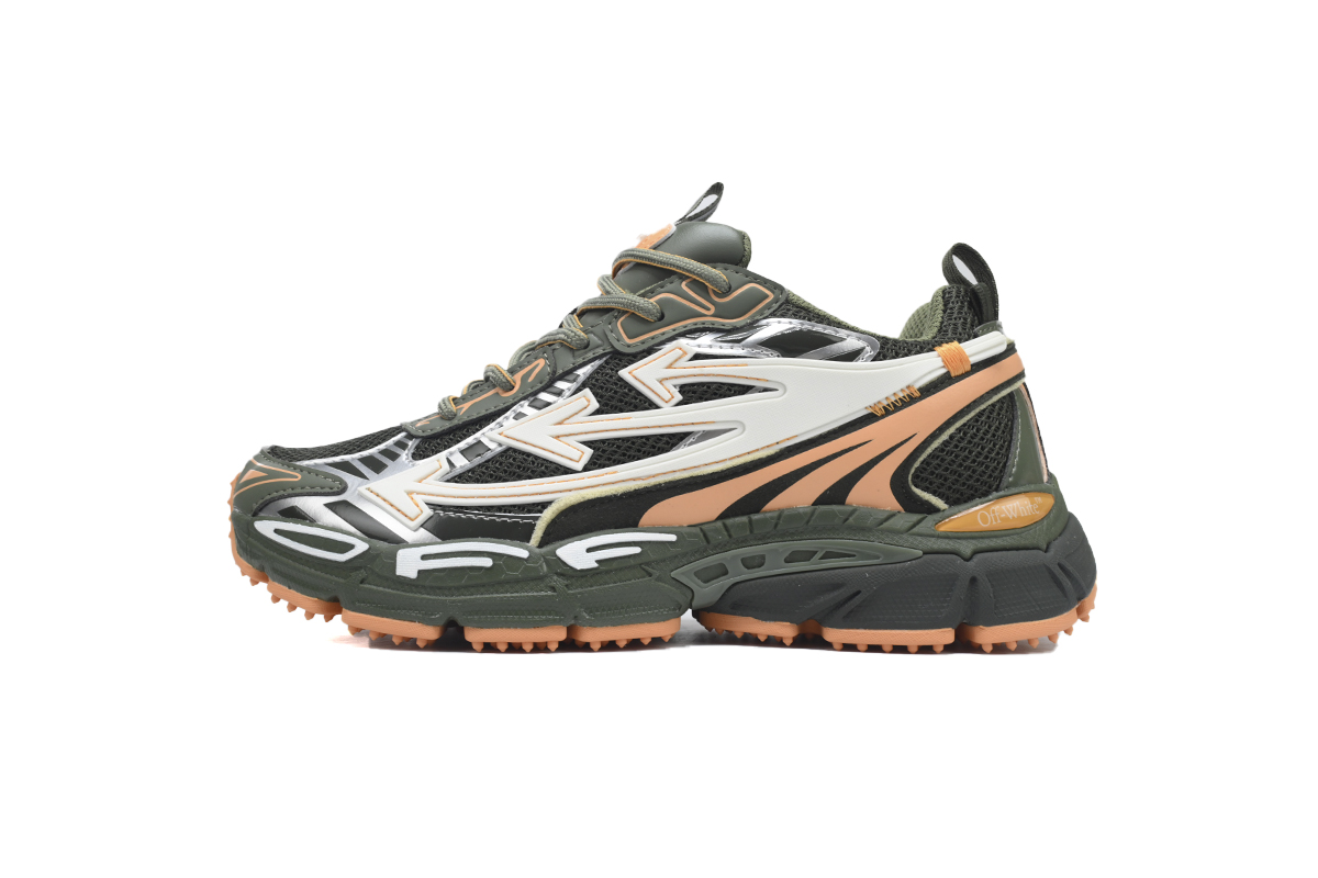 91b6085e07d8a2f7527db29864a7384e OFF-WHITE Military Green OMIA295F24 FAB00 10009 - Image 1