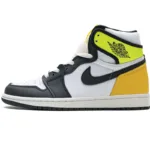Air Jordan 1 Retro High White Black Volt University Gold 555088-118