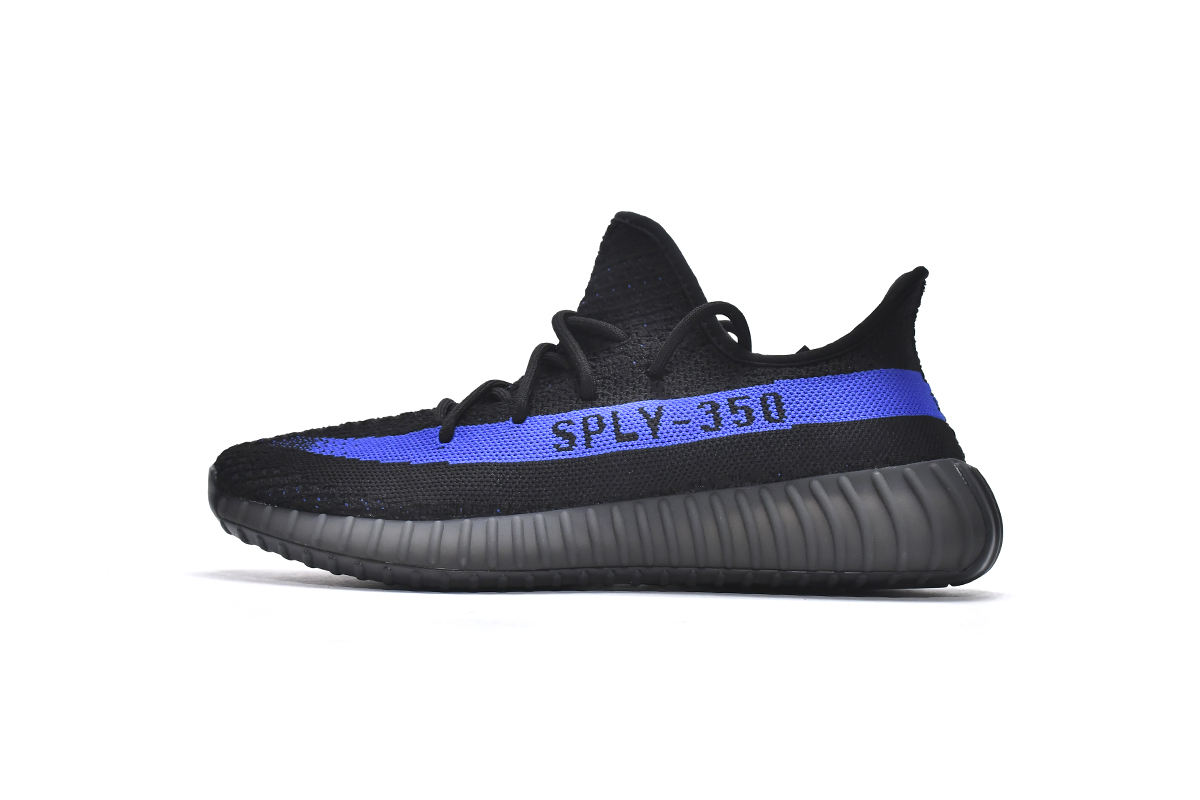958c48a72c9d4f26beabc7f04127cfb6 Yeezy Boost 350 V2 Black Blue GY7164 - Image 1