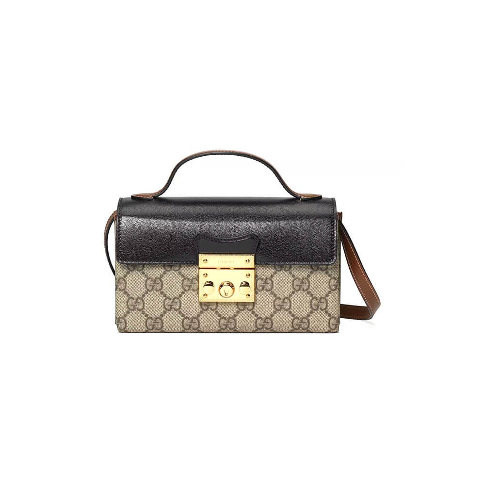 973c616041a57b3cc19b738b6f306e7c GG Padlock mini bag - Image 1
