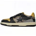 A Bathing Ape Bape Sta Low Make old Black and Yellow 1120-291-021