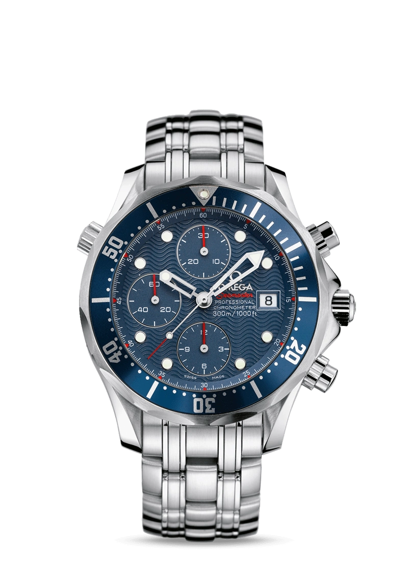 987e4350179b6464aed32d65beaedb74 Omega Seamaster 2225.80.00 Chronograph 41.5mm - Image 1