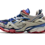 Balenciaga Track 2 Sneaker Beige Blue 570391 W2GN2 8570