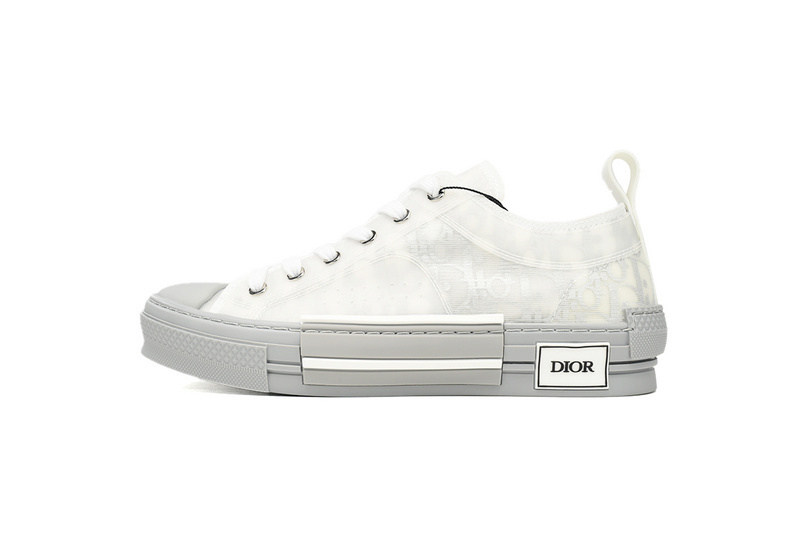9adbaeb7c42c3129d45ebc0a2e4fdb9d Dior B23 HT Oblique Low Rank Silver Gray - Image 1