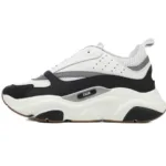 Dior White Black 'B22' Sneakers Cream