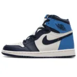 Air Jordan 1 Retro High Obsidian UNC 555088-140