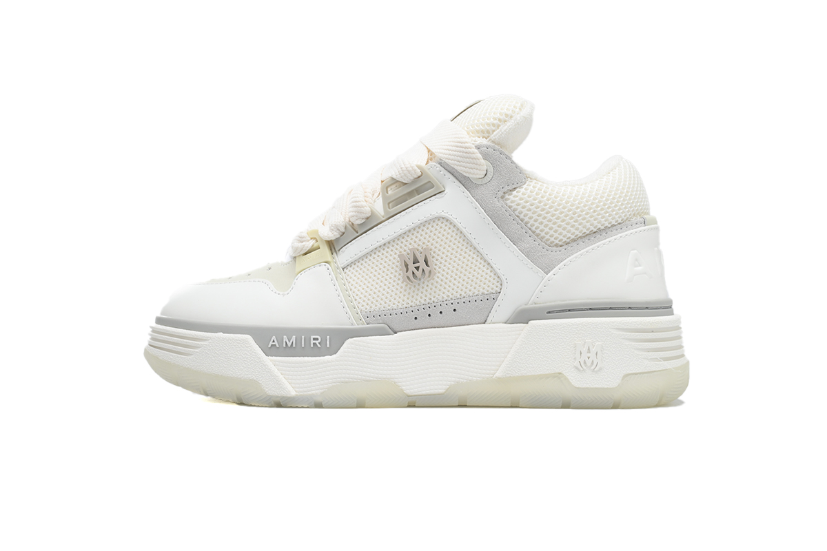 9cefe20fe2b772ef892d7f121cd2c149 AMIRI White Gray - Image 1
