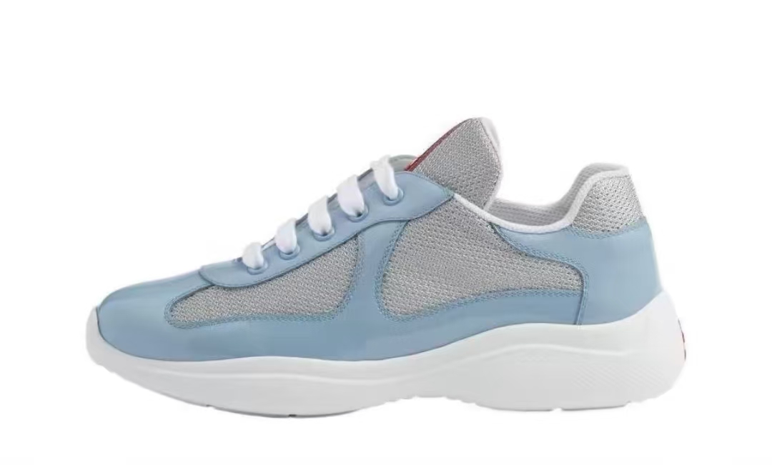 9cf636a5c5766ca603393b0e561d9012 Prada America's Cup Soft rubber and bike fabric sneakers - Image 1
