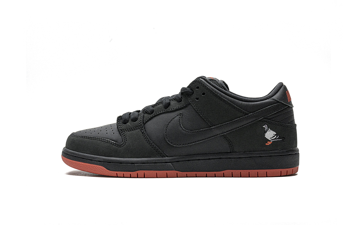 9e1e1cbc85114145c9e4d02cdc8ba570 Nike SB Dunk Low Black Pigeon 883232-008 - Image 1